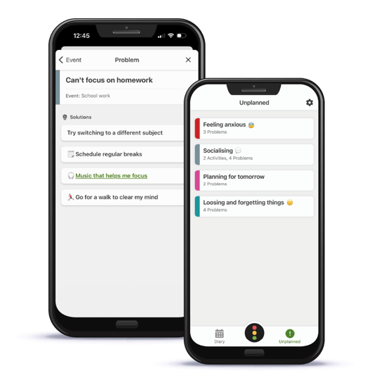 HE screen - 2nd screen bigger
